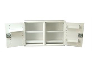 Controlled Drug Cabinet 270 Litre Double Door with Six Shelves