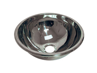 HTM64 Hemispherical Inset Stainless Steel Bowl