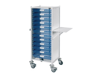 VISTA 120 Trolley - 12 Single Blue Trays