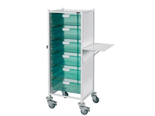 VISTA 120 Trolley - 6 Double Green Trays