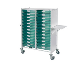 VISTA 240 Trolley - 24 Single Green Trays