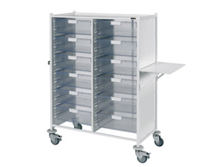 VISTA 240 Trolley - 12 Double Clear Trays