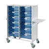 VISTA 240 Trolley - 12 Double Blue Trays style=