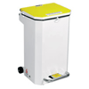20 Litre Clinical Bin wth Yellow Lid - Waste for incineration