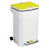 20 Litre Clinical Bin with Yellow Lid - Waste for incineration