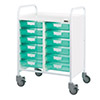 Vista 60 Trolley - 12 Single Green Trays style=