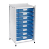 Low Level Module - 8 Single Blue Trays style=
