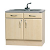 1000mm Sink Unit (excluding sink/taps) - Maple