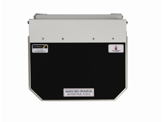 20 Litre Clinical Waste Bin with Black Lid - Domestic (Municipal waste)