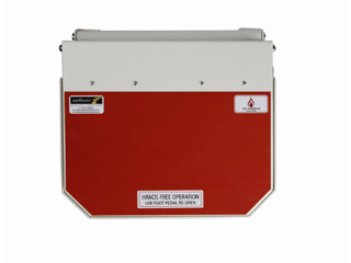 20 Litre Clinical Waste Bin with Orange Lid - Waste which may be treated