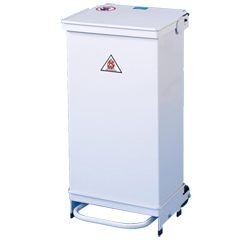 Hands Free Fire Retardant Removable Body 70 Litre Bin