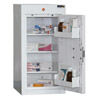 Medicine Cabinet 54 Litre with 3 shelves & 3 door trays, one door