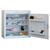 Medicine Cabinet 108 Litre with 3 shelves & 3 door trays, one door