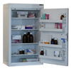 Medicine Cabinet 127 Litre with 4 shelves & 4 door trays, one door