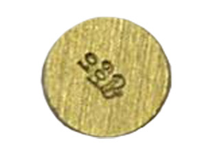 Brass Disc Weight   1g