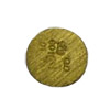 Brass Disc Weight   2g