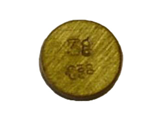 Brass Disc Weight   3g