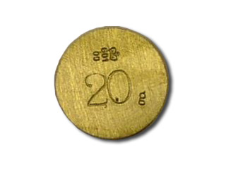 Brass Disc Weight  20g