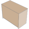 Cash Wrap Counter 1200mm