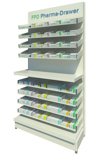 Pharma-Drawer Worktop