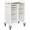 Storage Trolley with Two Columns & No Door