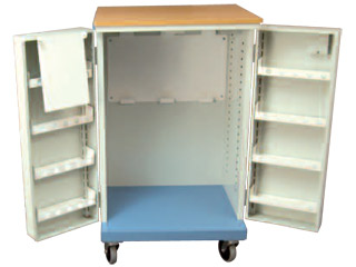 MDS Drug Trolley with Double Door