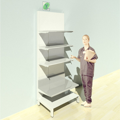 FY-013T Full Height Pharmacy Shelving