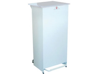 Fire Retardant Bodied Sack Holder - 60 Litre with White Body & Lid