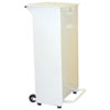 Fire Retardant Bodied Sack Holder - 80 Litre with White Body & Lid