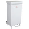 Fire Retardant Bodied Sack Holder - 60 Litre with White Body & Lid