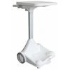 Free Standing Plastic Sack Holder White Stand & Lid