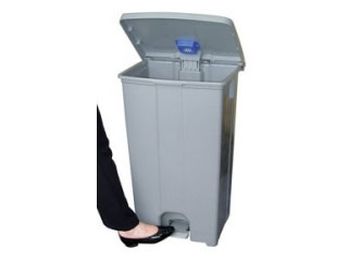 Plastic Sack Holder 96 Litre with Grey Body & Lid