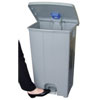 Plastic Sack Holder 96 Litre with Grey Body & Lid