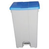 Plastic Sack Holder 96 Litre with Grey Body & Blue Lid