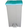 Plastic Sack Holder 96 Litre with Grey Body & Green Lid