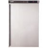 Light Catering Fridge 153 Litre Stainless Steel with Solid Door