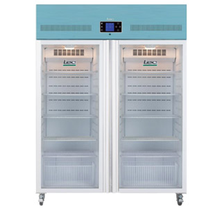 LEC PGR1200UK - Pharmacy Fridge 1200 Litre with Glass Door