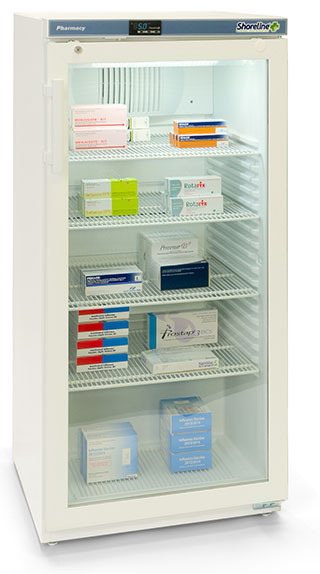 Shoreline SM260G - 252 Litres Pharmacy Fridge with Glass Door