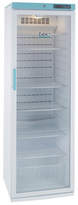 LEC PGR334UK - Pharmacy Fridge 334 Litre with Glass Door